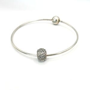 Pandora Easter Bunny Egg Holiday Bead With Clear Cubic Zirconia Authentic Charm